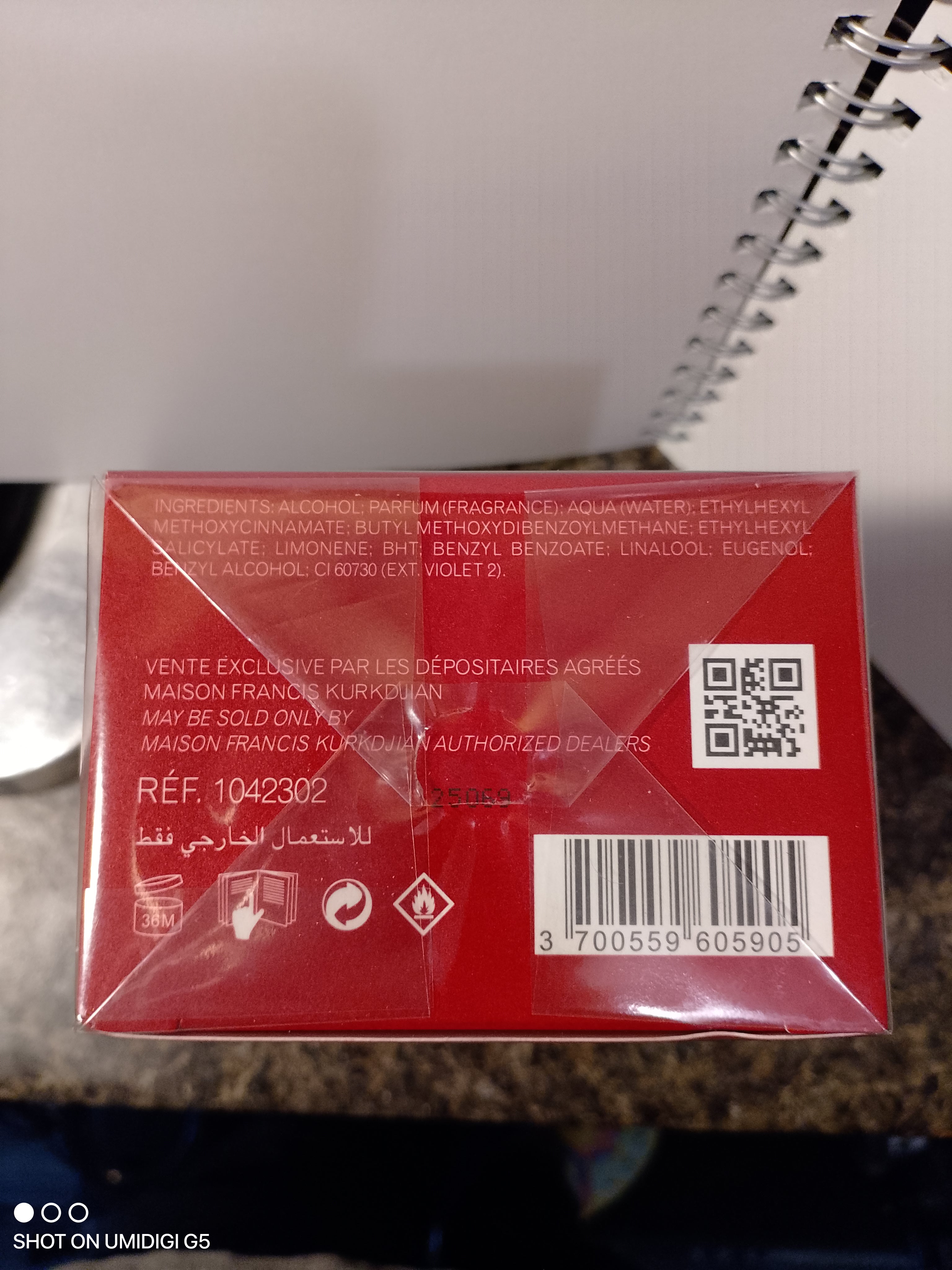 Baccarat Rouge 540 Extrait de Parfum
