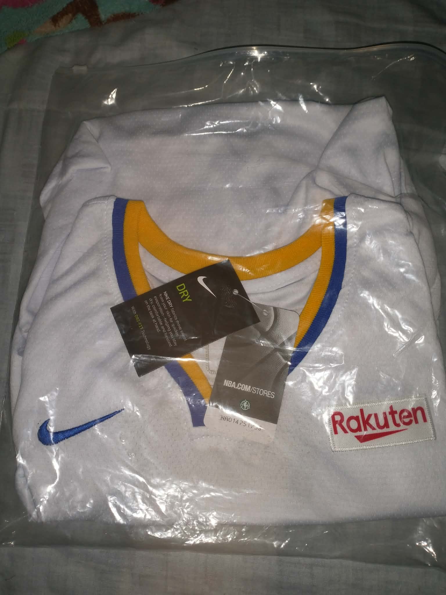Curry Jersey Size XL